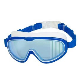 Kids Swimming Goggles - Children Waterproof Anti-Fog Anti-UV Wide View Swimming Goggles for Kids 3-15 （1 Blue）