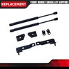 Pair of Front Bonnet Hood Shock Rod Kit Gas Charged