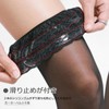 Senteria Knee High Socks, Compression Socks, Long Stockings, Lace, Black,