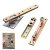 HOWHY Hidden Hinge Hardware for Heavy Duty Wood Doors &