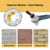 Superior Diamond Mortar Disc 115mm/4.5", Mortar Masonry Joint Raking Blade