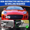 No Drill Front License Frame Compatible with Jaguar F-Pace 2017-2025