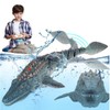 2.4g Wireless Charging Remote Control Simulation Dinosaur Squirting Shark Swinging