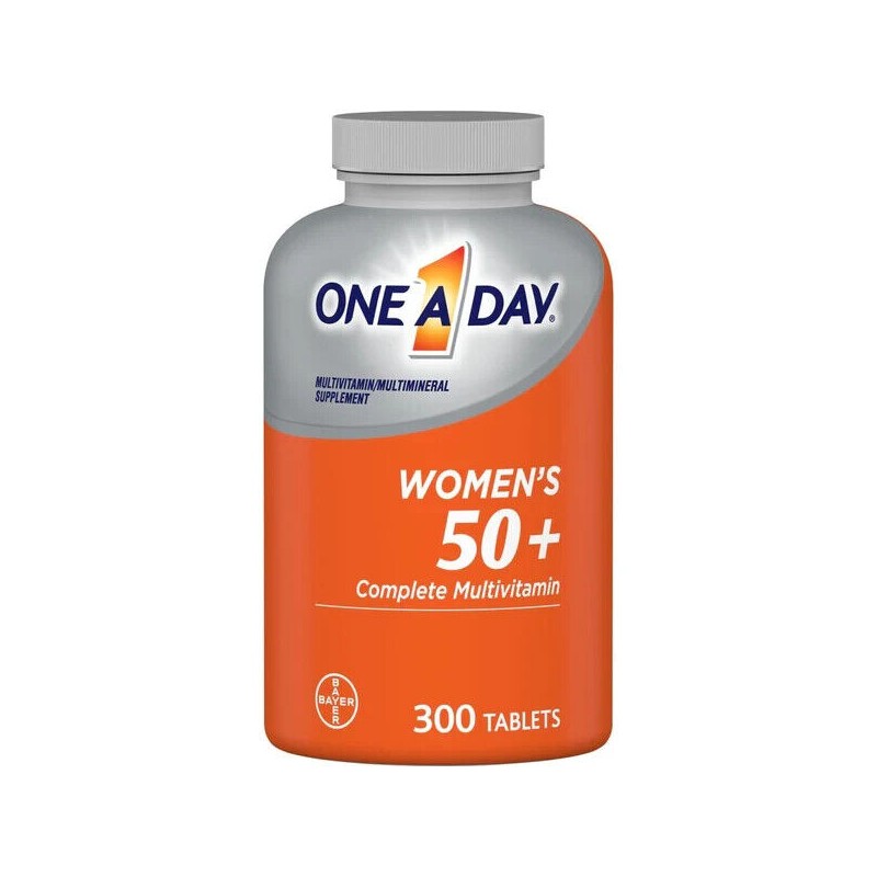 One A Day Women's 50+ Multivitamin, 300 Tablets,EXP:06