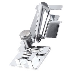Sewing Machine Presser Kit, Stainless Steel Sewing Binder Adjustable Rolled Hem Foot Hemmer Angle Folder Bias Binding Foot Accessories for Ordinary Sewing Machines