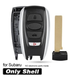 keyecu Remote Key Case Shell Fob for Subaru BRZ XV Crosstrek Forester Impreza Outback