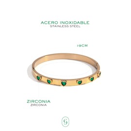 CLEPSIDRA® Pulseras para mujer de acero inoxidable. Brazalete ajustable uso diario. Regalos para mujer, mamá, novia o amiga. Joyeria para toda ocasion. Accesorios para mujer a la moda. Jewelry Gift