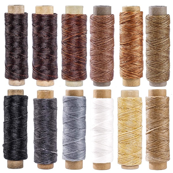 Sewing Thread 360 Metres 150D Leather Sewing Wax Thread for