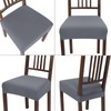 SearchI Stretch Dining Chair Seat Covers Set of 6, Soft
