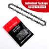 Pack of 2 Chainsaw Chains, 6 Inch Mini Chainsaw Replacement