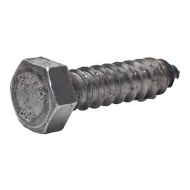 Lag Screws Uncoated 3/8" x 3-1/2", Quantity 375 Bolts, Heavy Duty Coach Screw for Structural and Wood Application Use Low Carbon Steel ASME B18.2.1 and SAE J429 by Newport Fasteners