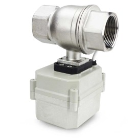 HSH-Flo 1-1/4" DN32 2 Way CF8 Lead Free Motorized Electrical Ball Valve 110V 120V~230VAC