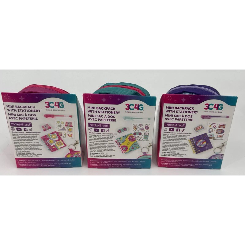 Make It Real 3 Pack 3C4G Three Cheers For Girls