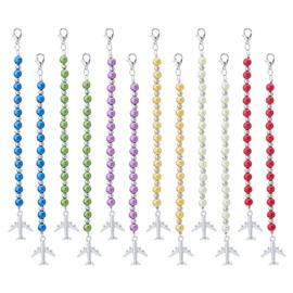 SUPERFINDINGS 12PCS 6Colors Zipper Helper for Dresses Back Zippers With Lobster Clasps, Airplane Pulls, Length: 15cm, HJEW-FH00031F-US22