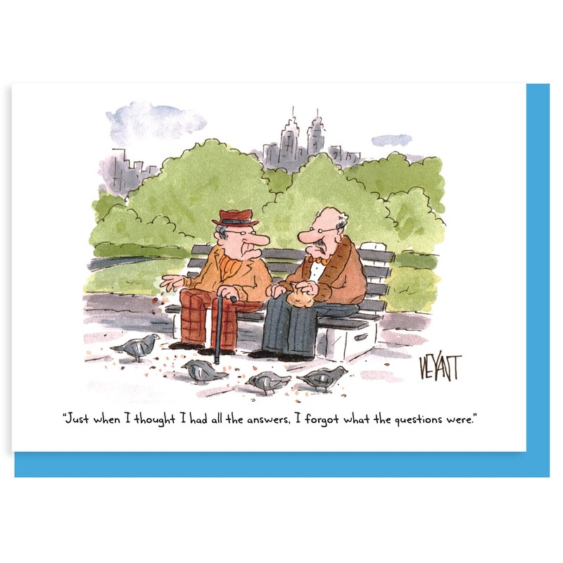 Nelson Line Cartoon Collection Assorted Card Box | 8 blank