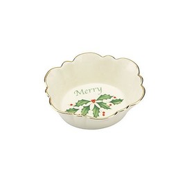 Lenox Holiday Oval Merry Dish