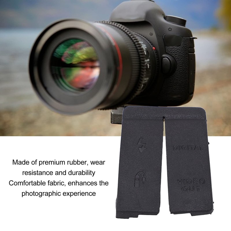 Camera Bottom Rubber Cover Rubber Lid for 5D Camera Rubber