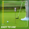 Shappy 4 Pcs Golf Metal Proximity Marker with Black Markers