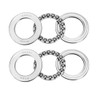 sourcing map 2 Pcs 51106 Thrust Ball Bearing 30mm x