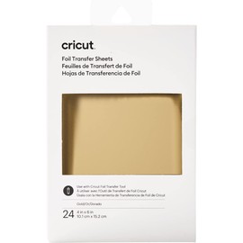Cricut, foil Transfer Sheet, Gold, 24 Count (Gold)