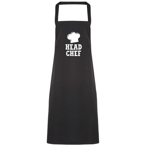 Hippowarehouse Head chef Apron kitchen cooking painting DIY onesize adult