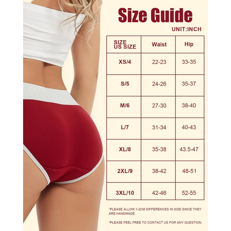 Incontinence Underwear for Women, Leakproof Underwear for Women 3-Pack