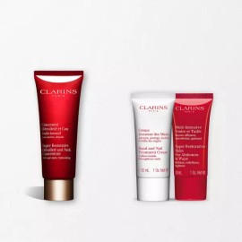 Claraance (아이몰단독) 수퍼 레스토러티브 넥크림75ml (+디럭스2종) [2.LISN] (IAMOL Exclusive) Super Restorative Neck Cream 75ml (+2 Deluxe Samples) [2.LISN]
