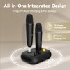 Puremic Dual UHF Wireless Microphone System, DuetPro Streaming Karaoke KTV