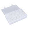 60pcs Diamond Painting Storage Containers Portable Plastic Bead Storing Bottle