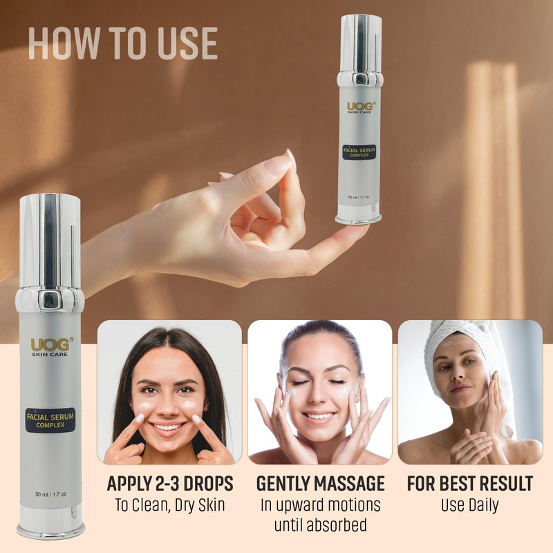 UOG (United One) Face Serum Complex – Hydrating & Firming