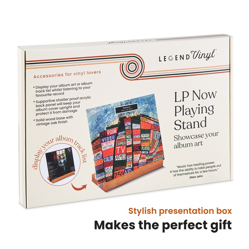 Legend Vinyl LP Display Stand. The Stylish Way to Display
