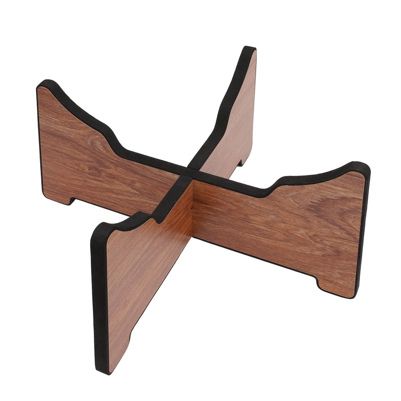 Ethereal Drum Bracket Stable Support Exquisite Wooden Tongue Drum Stand