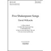 Five Shakespeare Songs: Vocal Score