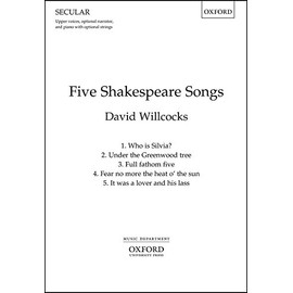 Five Shakespeare Songs: Vocal Score