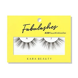 KARA BEAUTY FABULASHES 3D Faux Mink False Eyelashes - Style A7