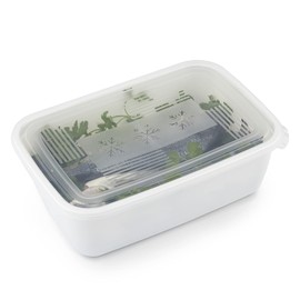 Rotho Freeze Freeze Freezer Box 3.7 L with Lid, Plastic (PP) BPA-Free, Transparent, 3.7 L (29.5 x 20.0 x 9.2 cm)