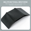 OATIPHO 1pc Multi Wallet for Men Trifold Design Multiple Card