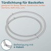 Kenekos - All-round door seal with 4 hooks suitable for