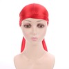 Fxhixiy Satin Silk Extra Long-Tail Durag Headwraps Pirate Cap Bandana