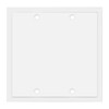 Modern Edge Decorative Wall Plate Switch Plate Outlet Cover, Durable