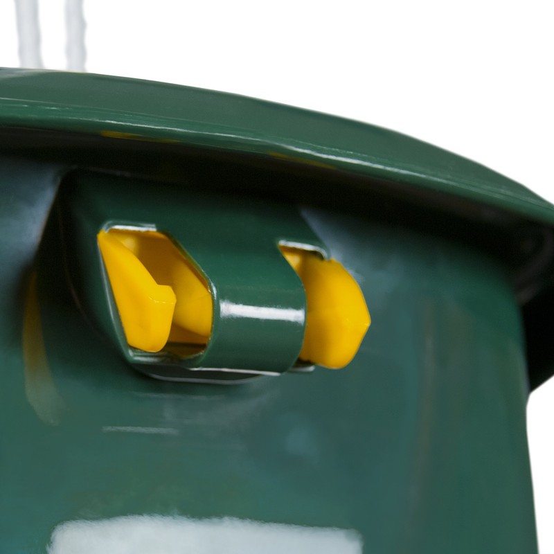 Gorilla Playsets 04-0032-G High Back Plastic Infant Swing with Yellow