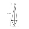 BESPORTBLE 4Pcs Hanging Planter Geometric Air Plant Holders for Wall