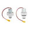 Lychee Light urinal flush valve solenoid and diaphragm assembly device,