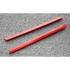 2pcs Overlays Front Middle Grille Bar 3D Badge Replacement for