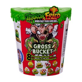 Terror Fried 08095 Bucket, When Fast Food Goes Bad, Gross collectables with Slime, Boys Aged 4-10, Multiple Compound Play, Multicolour