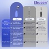 Ehucon Adaptive Weighted Silverware Utensils Angled Spoon for Hand Tremors