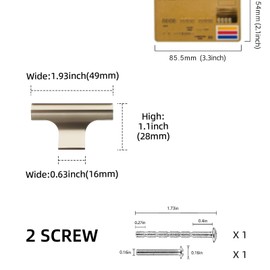 POVEFONK 10 Pack Champagne Bronze Kitchen Cabinet Knobs Gold Drawer Knobs Kitchen Cabinet Hardware Kitchen Handles Drawer Knobs Dresser Handles