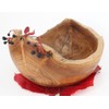Windalf Namia Rustic Teak Bowl Diameter 20 cm Natural Fruit