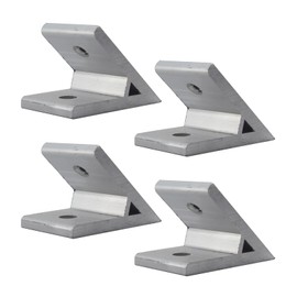 (4 Pieces) 5050 Series 45 Degree Angle Corner Brackets Corner Braces Connectors Joint for Aluminum Extrusion Profile