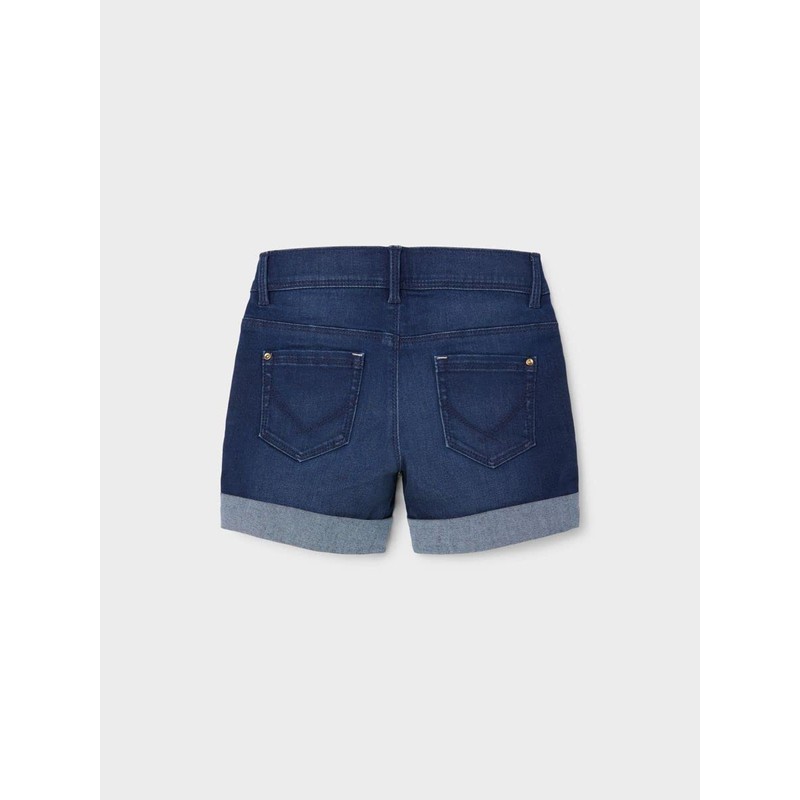 NAME IT Women's Shorts, Medium blue (medium blue denim)